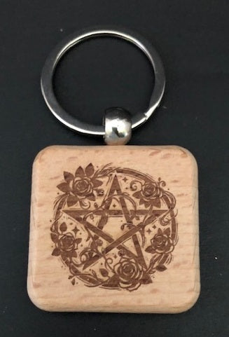 Porte clé carré