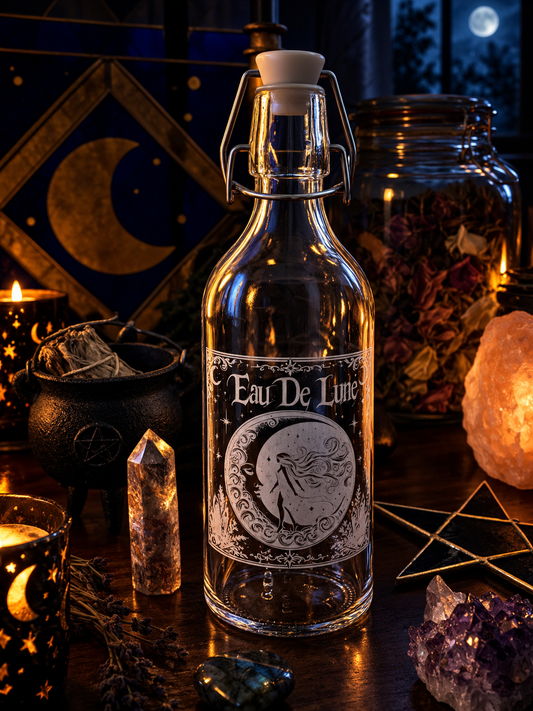 Bouteille eau de lune Ange & Lune