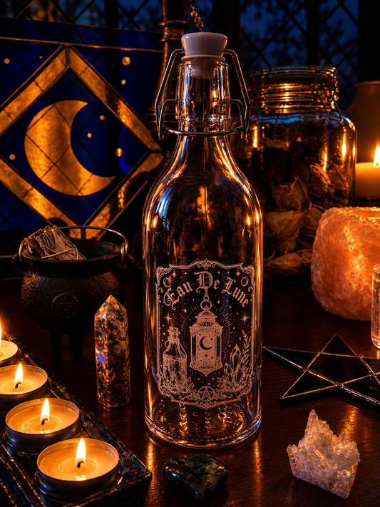 Bouteille eau de lune Lanterne suspendu