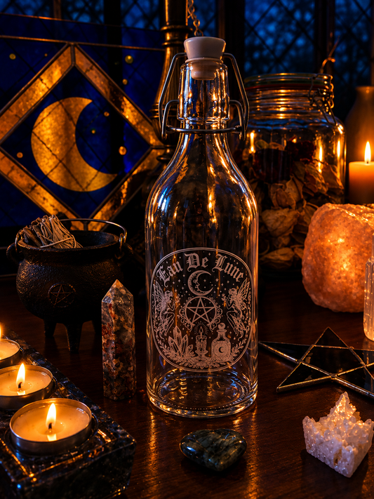 Bouteille eau de lune Le cercle des Fées